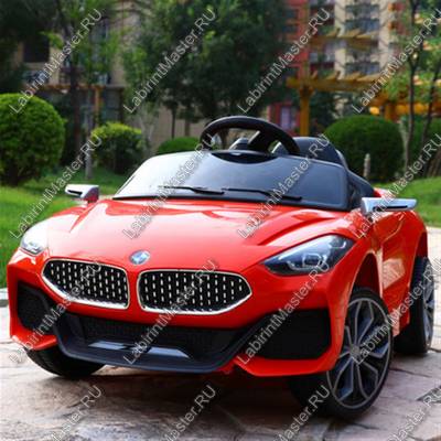Детский электромобиль "BMW Z4" красный