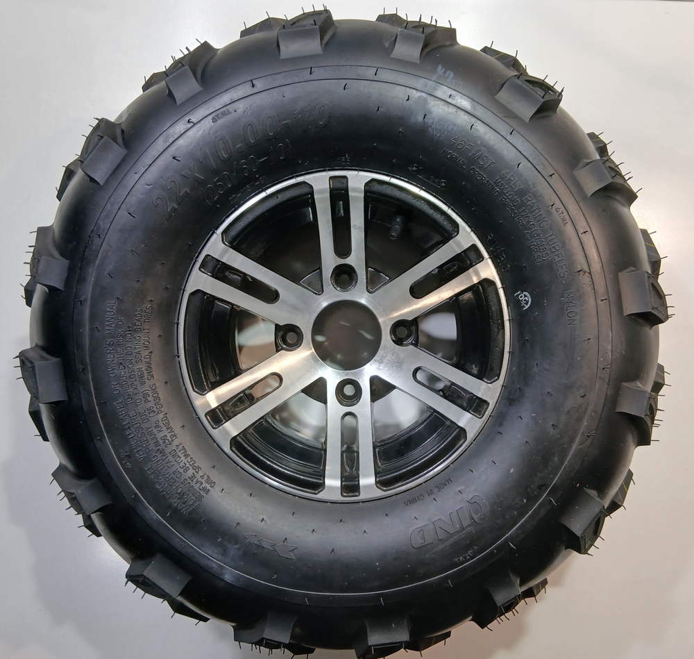 Колесо в сборе 22х10-10 (заднее правое) Квадроцикл Avantis Forester Long 200 (Mikilon Hammer, Gladiator)