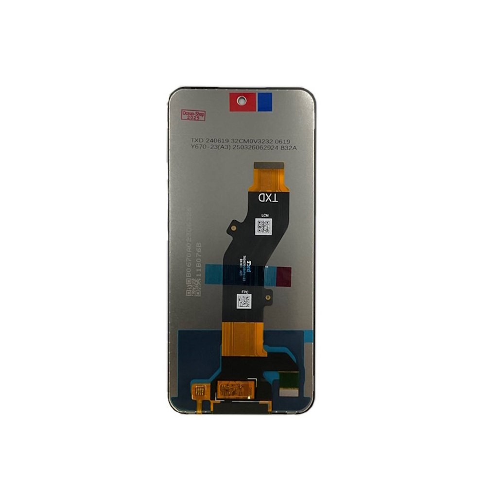 Дисплей для Tecno Spark 30C 4G/Go 1 (KL5n/KL4) с тачскрином Черный - OR
