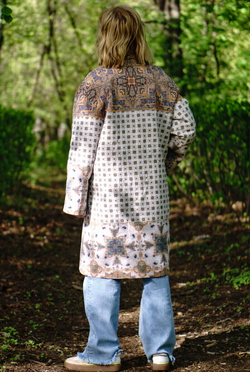 Пальто "Ирландская легенда 2", по мотивам Келлской книги