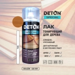 DETON SPECIAL  Алкидный аэрозольный ЛАК тонирующий защитный для дерева Тик 520мл