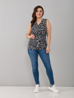 Топ БЛ-11/черный-мазки