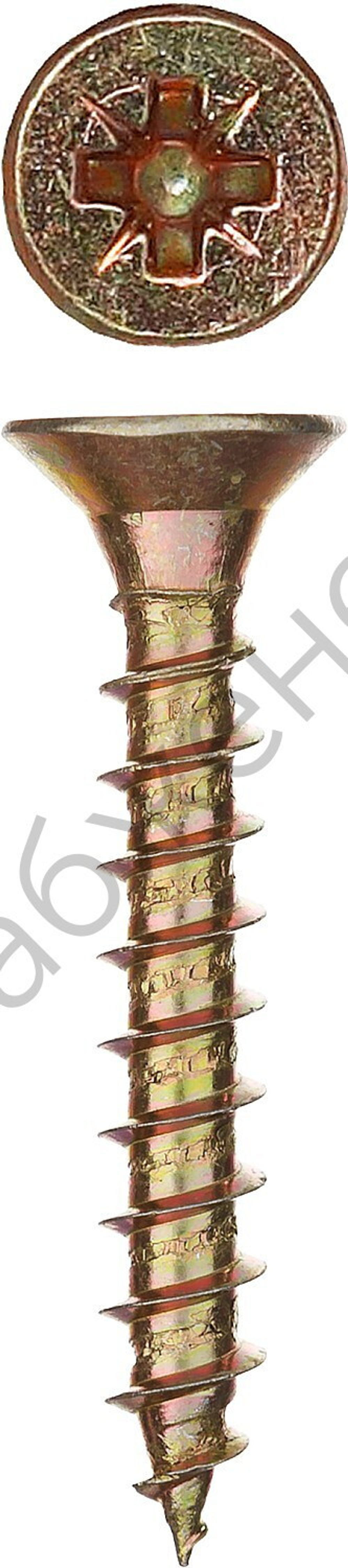 ЗУБР СУ-Ж 25 х 3.0 мм, желтый цинк, универсальный саморез, 70 шт (300396-30-025)