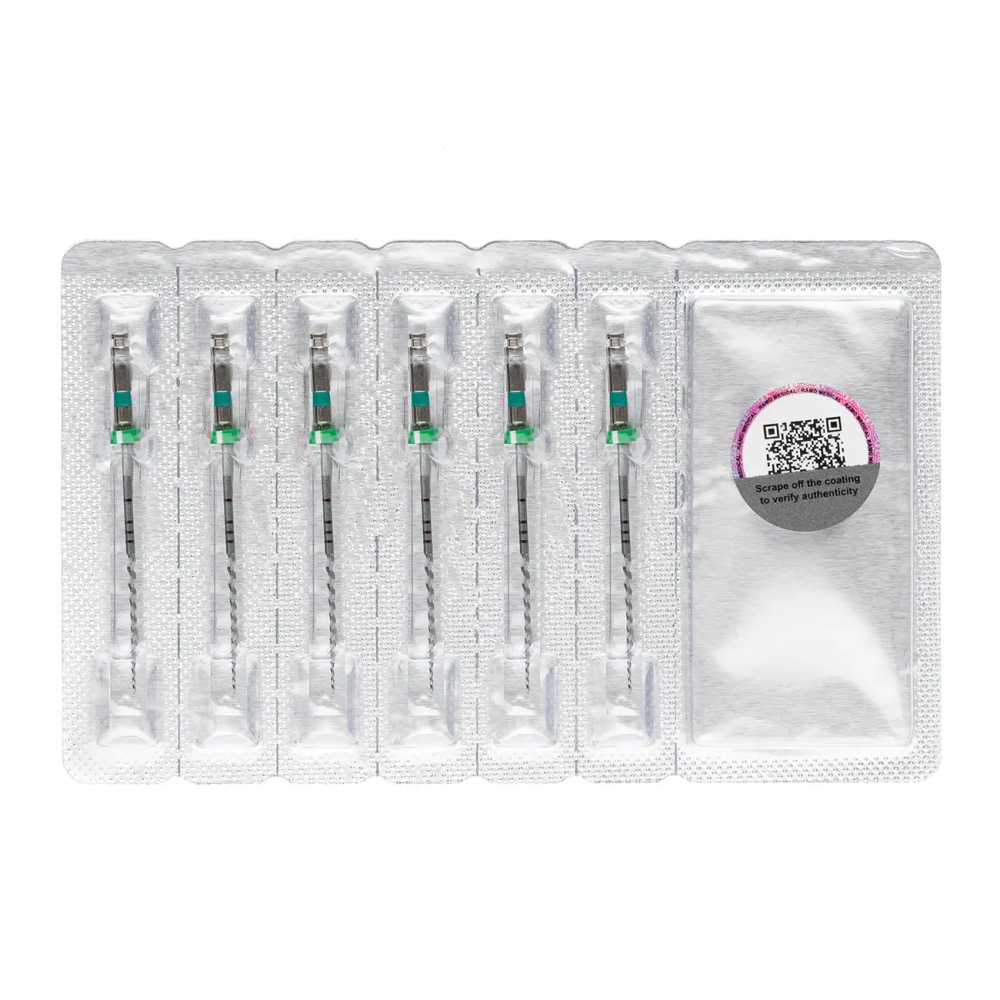 Файлы машинные RCS Silver Rotary 35/04 (25 мм) (набор 6 шт.)