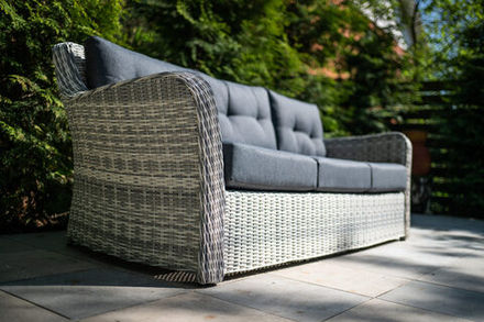 Диван 3‑местный Besta Fiesta ВЕНЕЦИЯ, серый