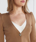 Кардиган Liu Jo - коричневый(CF3025 MS49I)