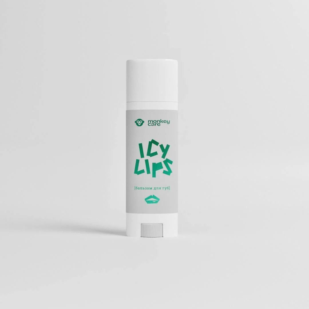 Бальзам для губ Ice Lips с мятой и ментолом 5мл