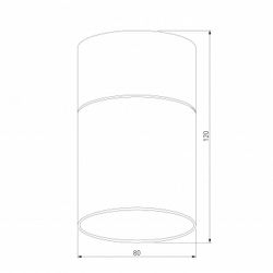 Накладной светильник Elektrostandard Lumen a064709