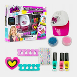 Детский набор косметики для Маникюра с сушкой, "Маникюрный салон - Nail Glam Salon" Nail Dryer, 3 Basic Beauty Colours