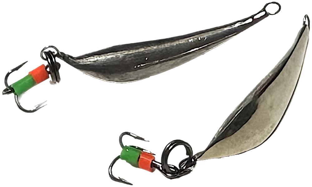 Блесна зимняя Winterlures Серп 30мм ~2.00г Тройник, без чеканки