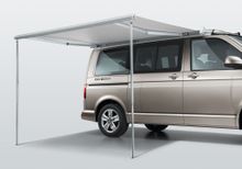 Маркиза MobileComfort M250WG 2.5 м настенная механическая, корпус белый, полотно светло-серое