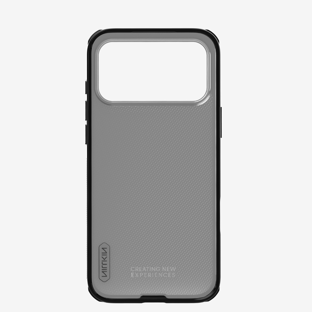 Противоударный чехол для iPhone 17 Pro Max, серия Super Frosted Shield Pro (Clear version) прозрачный тонированный от Nillkin