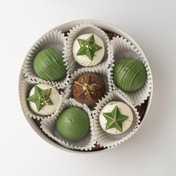 Набор шоколадных пирожных