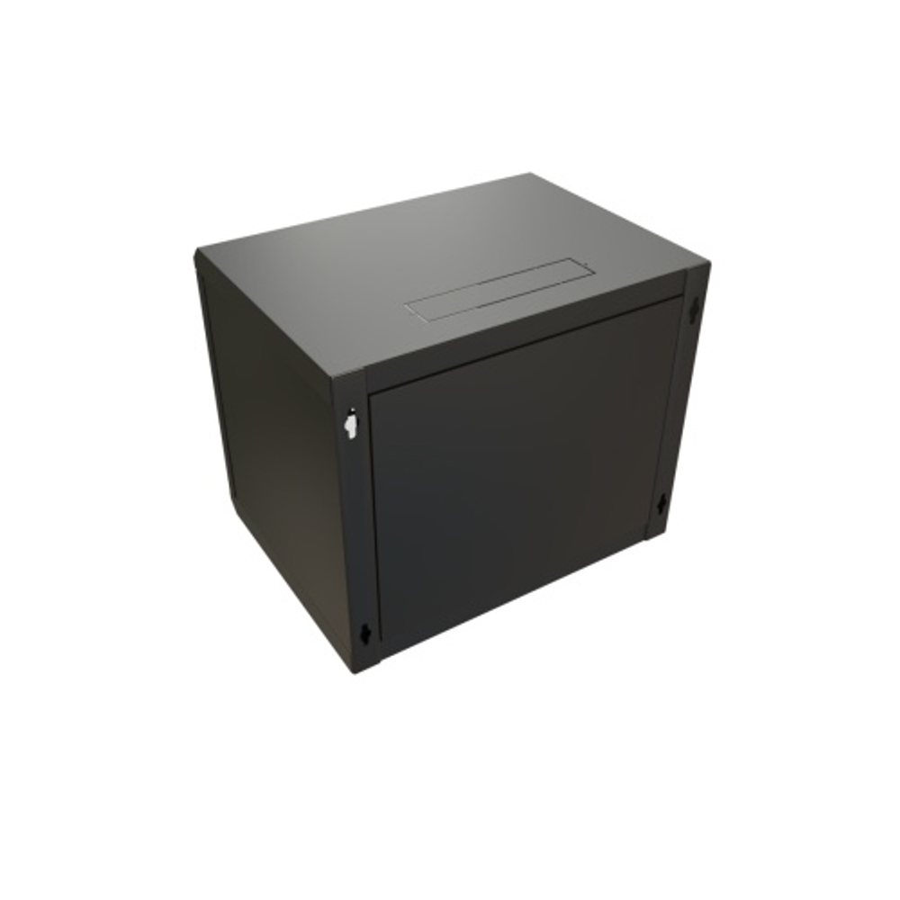 Шкаф настенный 19", 12U WRLine WR-TW-1266-SR-RAL9004