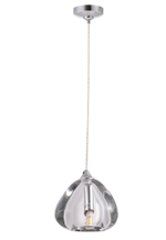 Подвесной светильник Crystal Lux VERANO SP1 TRANSPARENT