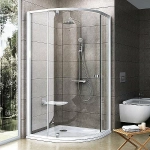 Душевой уголок Ravak Pivot PSKK3 100х100 профиль белый/стекло прозрачное