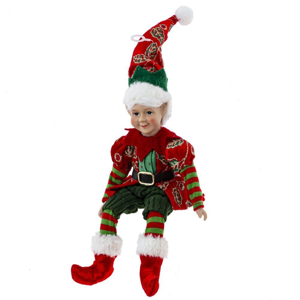 GAEM Игрушка набивная "Эльф", L9 W5,5 H34/15 см