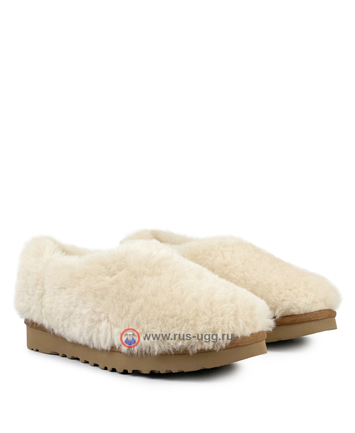 HAILEY FLUFF SLIPPERS Natural