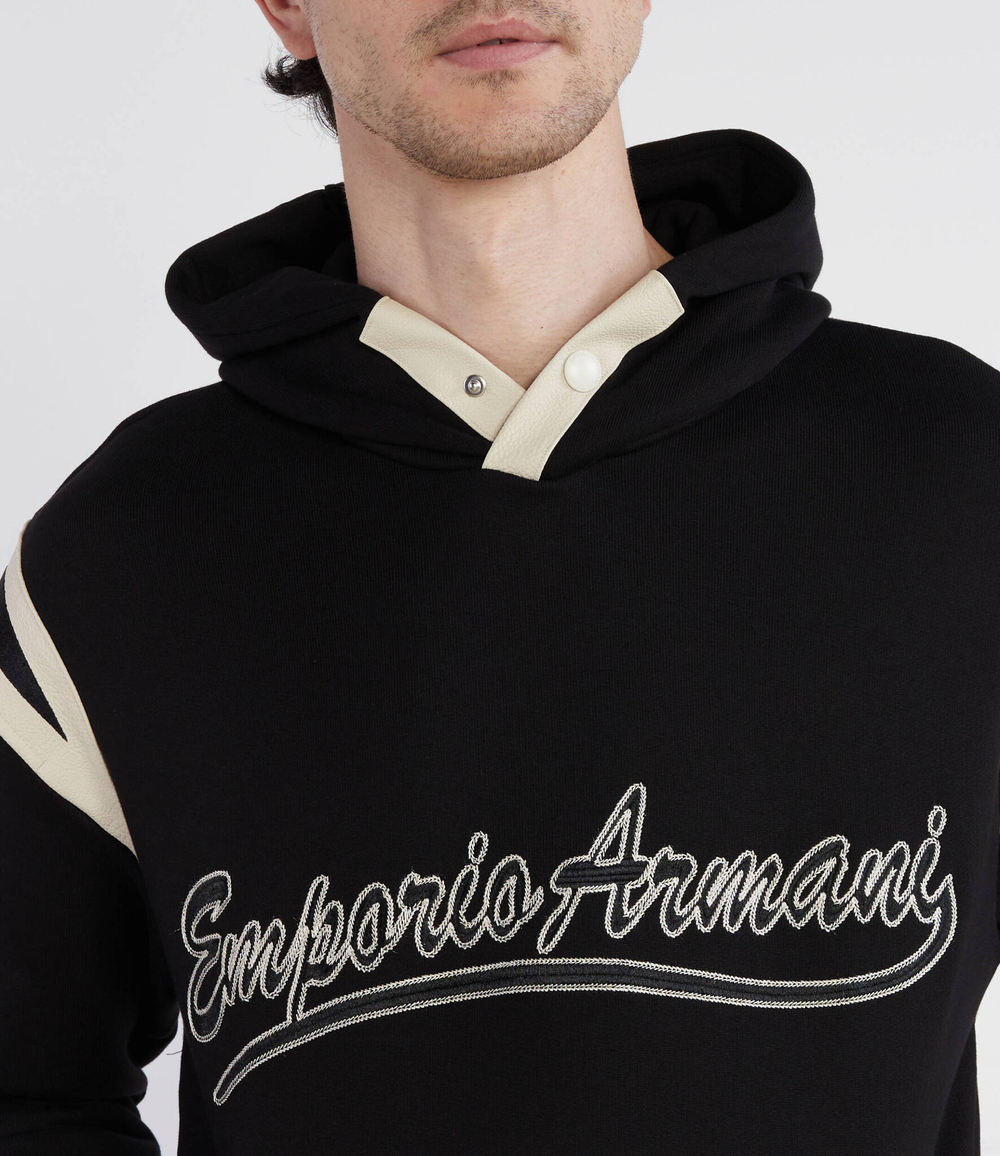 Худи Emporio Armani - черный(6R1MG1 1JWPZ)