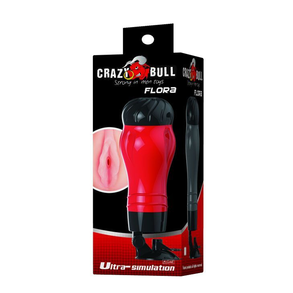 Мастурбатор-ротик Baile Flora, тугое отверстие, 28,3 см