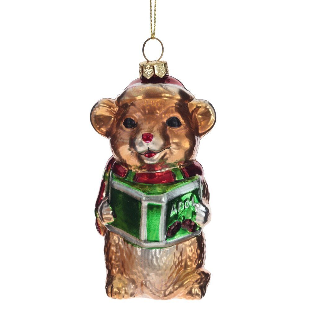 GAEM Украшение новогоднее "Мышонок", L6 W6 H11,5 см, 2в.