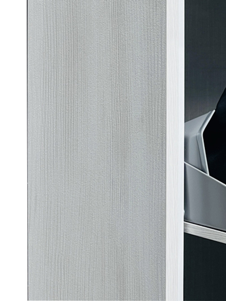 Обувница Айронори ЛАЙТ 3 МП (Выбеленное дерево / Выбеленное дерево)