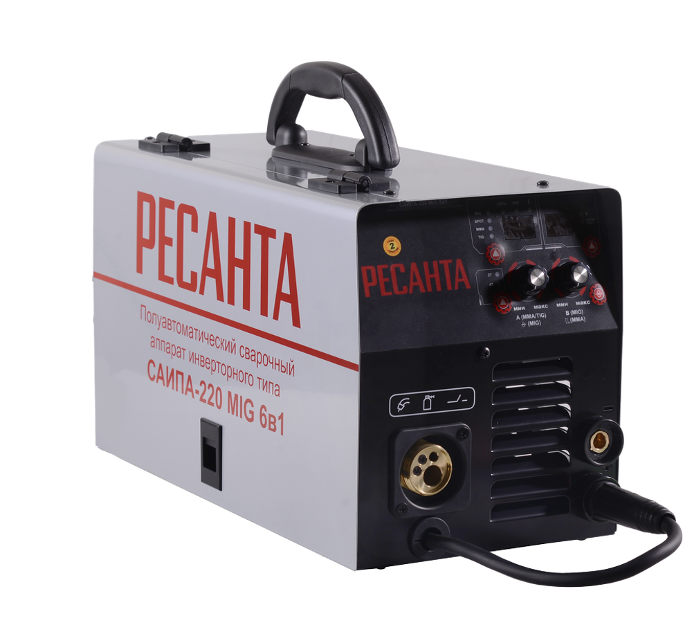 Сварочный полуавтомат Ресанта САИПА-220 (MIG/MAG)