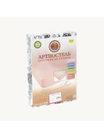 254 Простыня трикотажная на резинке Роза (160х200)