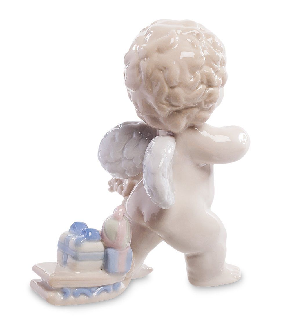 JP-34/12 Фигурка «Ангелочек с подарками» (Pavone)
