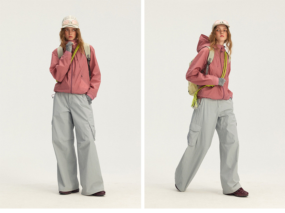 WMNS Штаны Nothomme Monterest Water-Repellent серый