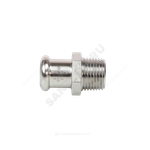 Муфта сталь нерж AISI 316L Дн 15х1/2" Ру16 пресс/НР Inoxpres RM 187102015