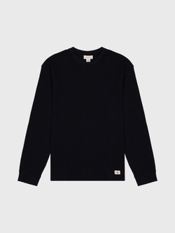 Лонгслив Calvin Klein Waffle Crewneck Black Beauty