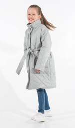 Элегантное стеганое детское пальто в европейском стиле Buba Euro