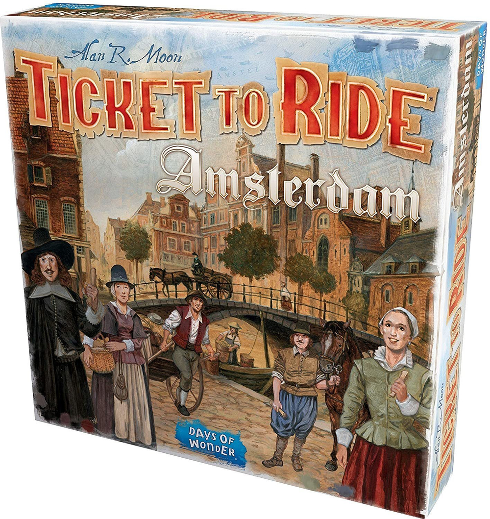Ticket to Ride: Amsterdam на скандинавских языках