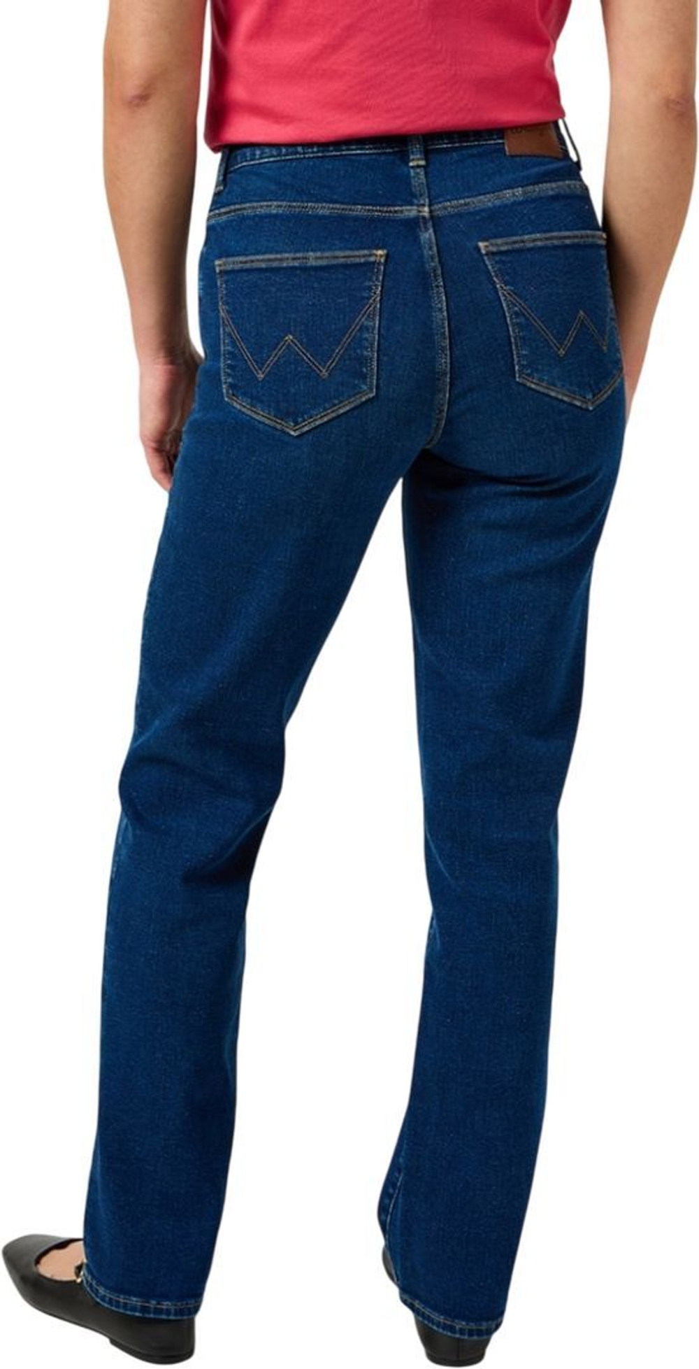 Джинсы Wrangler STRAIGHT CRISP CANVAS синий
