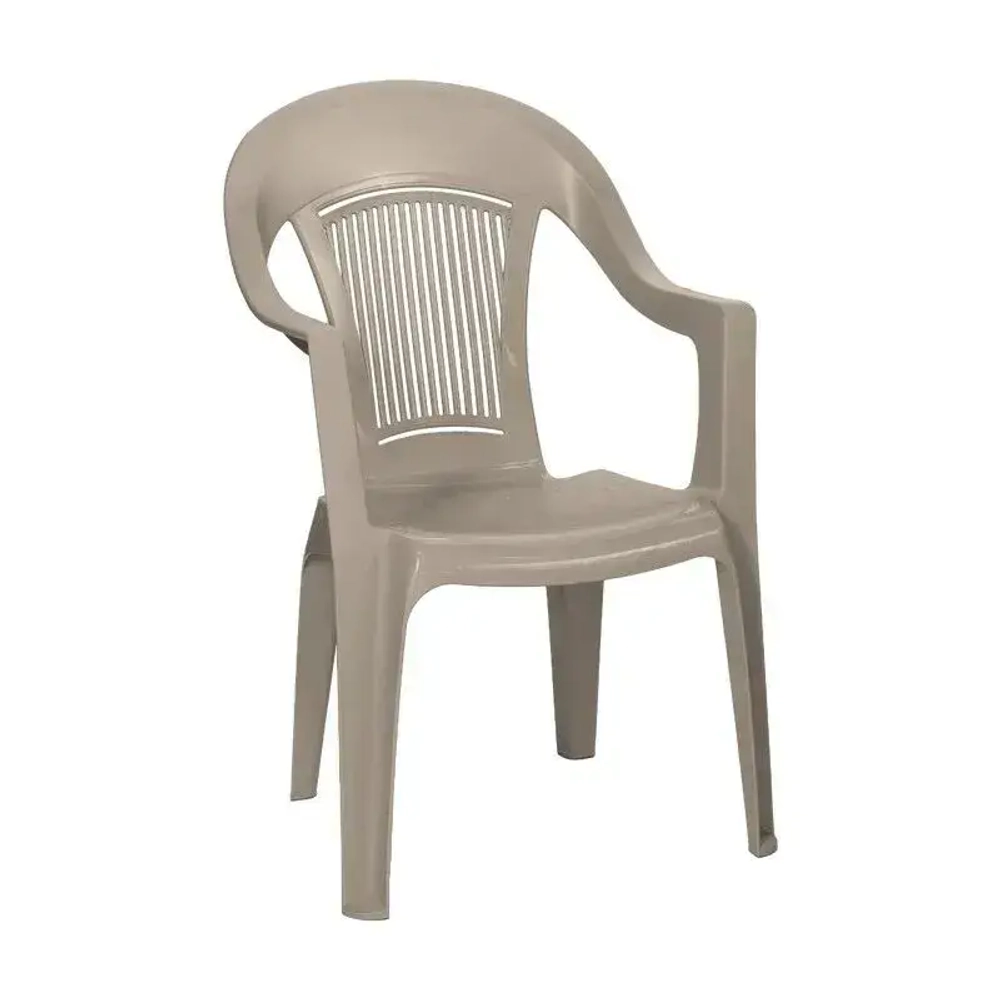 Кресло Элластик серое 410х910мм