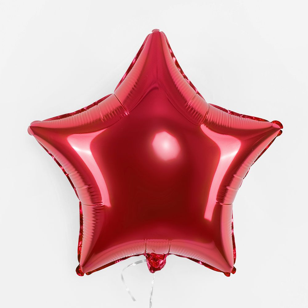 F Шар Звезда 18''/46 см, Красный (БГ-15) 
