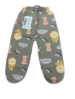 Ползунки на резинке из футера (100% хлопок с начесом) швы наружу на рост 62 см