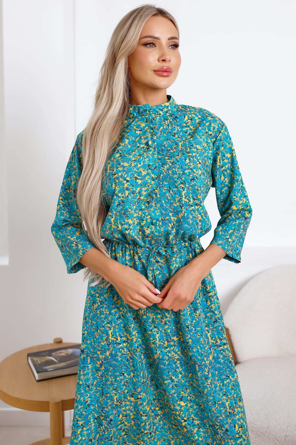Платье Одиссея (зеленое) П15844-45М LT Collection