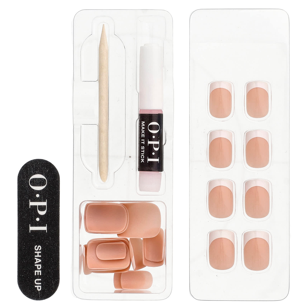 OPI, On Point, мгновенная укладка, короткая, для французского языка, набор из 27 предметов