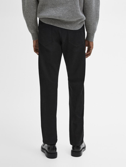 Massimo Dutti Джинсы облегающего кроя из смесового хлопка, черный