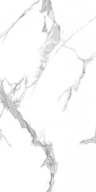 Керамогранит Statuario Crown белый сатинированный