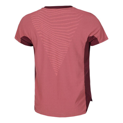 Мужское теннисное поло Nike Dri-Fit Advantage Court Slim UL RG Polo Men - Dark Red, Antique Pink