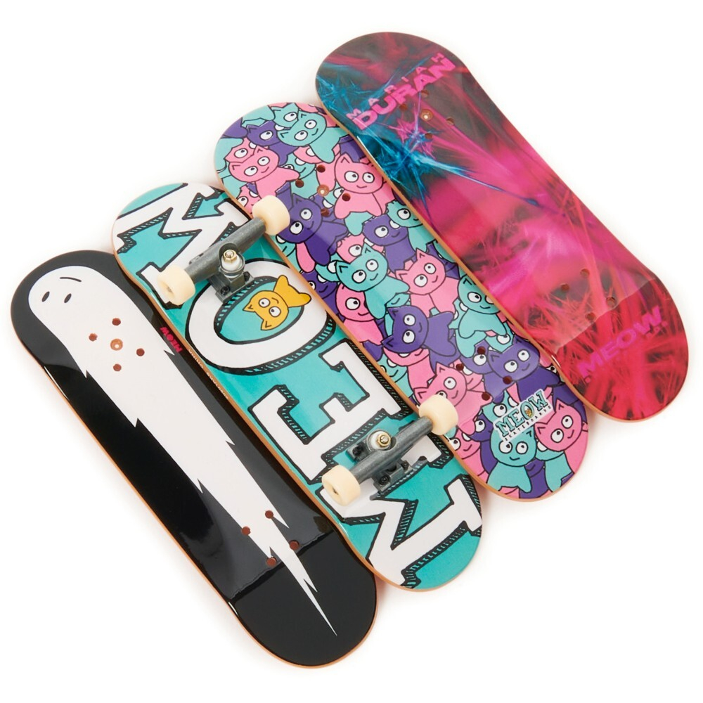 Tech Deck - Meow Skateboards 4-pack fingerboard skateboard set 20140760 / артикул   99868 6028815 20140760  / GTIN 778988192092