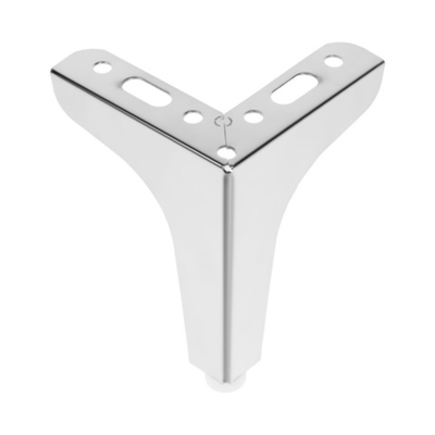 Опора мебельная CAPPIO Light OP04, h=100 мм, 8.5х8.5 мм, цвет хром 9618011