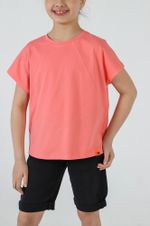 Фуфайка (футболка) для девочки Гретта-1 Виотекс КОРАЛЛОВЫЙ