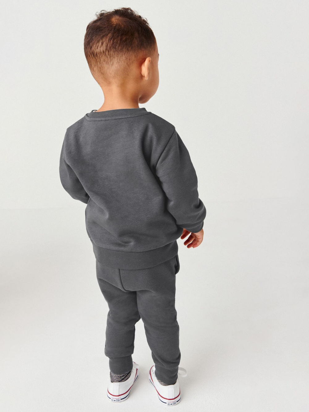 Толстовка и джоггеры в комплекте для мальчика Next T99-473, Серый
