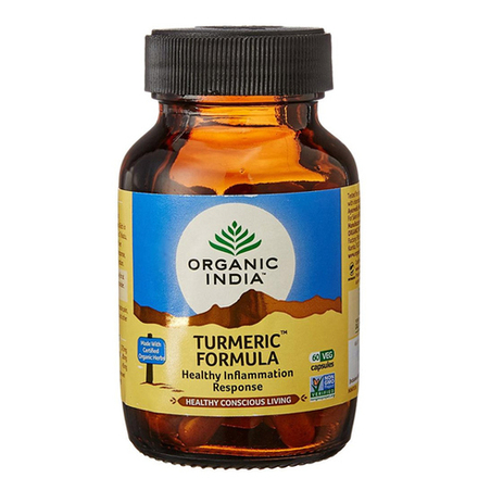 Турмерик формула Органик Индия (Turmeric formula Organic India), 60 капсул
