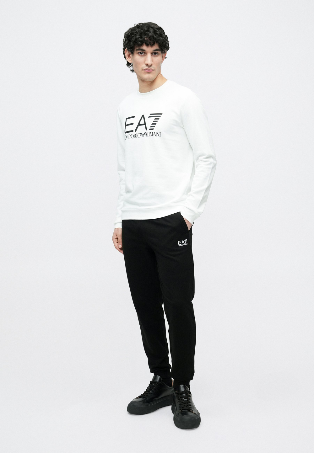 EA7 Emporio Armani UNISEX - Толстовка - Белый