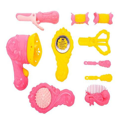 Набор парикмахера с феном 10 пр. бл (Нордпласт)